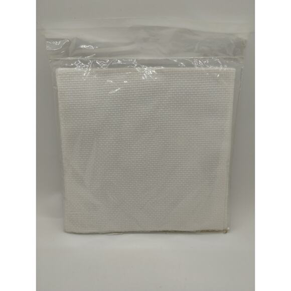 Raymar Cross Stitch Fabric Aida 14 Count Ivory 12”x 12” Piece Needlecraft - Picture 2 of 2